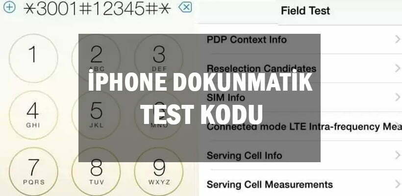 iPhone Dokunmatik Test Kodu
